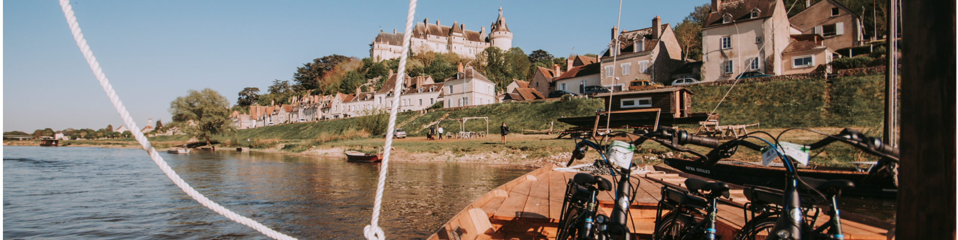 Balade royale à Amboise en vélo électrique & bateau