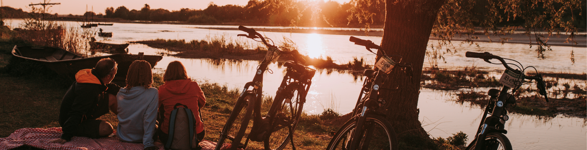 Balade à vélo & en futreau : les couleurs de Loire