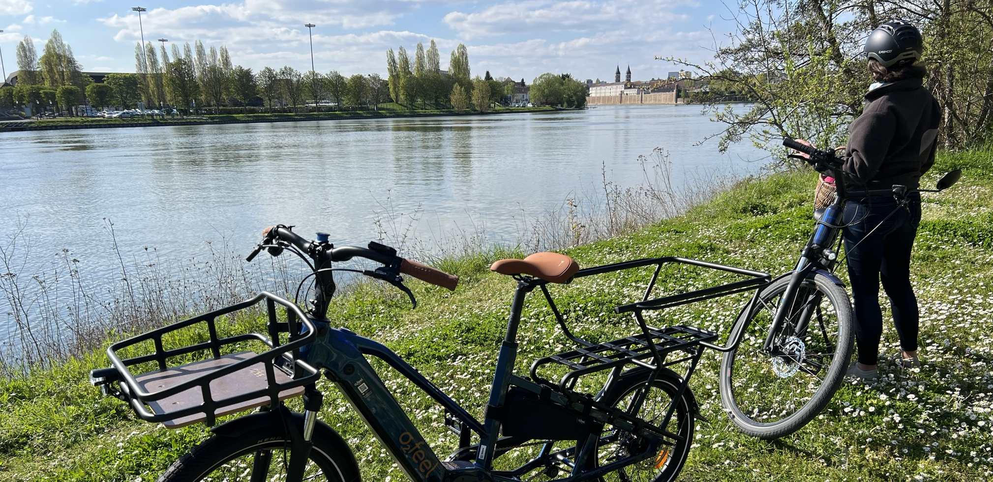 Balade sur les bords de Seine en vélo électrique 